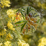 suncatcher casts beautiful colourful shadows