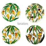 due to the handmade process, each suncatcher will look a little different in composition