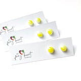 Happy Colours | Yellow Stud earrings