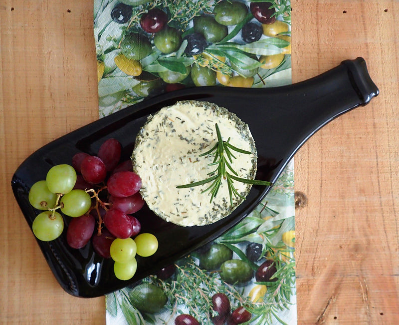 Champagne bottle platter | Cheese board (flat)
