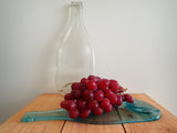 Wine bottle platter | Cheese board (flat, clear)