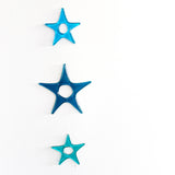 Christmas Star Mobile | Stars in shades of blue