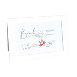 Glass Pebble Card | Beach Wanderer