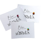 Glass Pebble Card | Bloom where you are