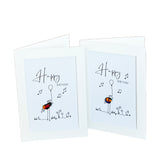 Glass Pebble Card | Happy Birthday