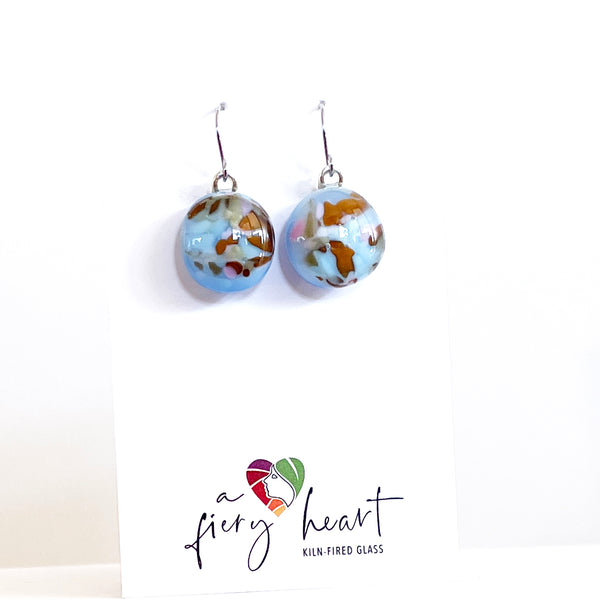 Colour Mix | Blue - drop earrings