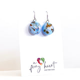 Colour Mix | Blue - drop earrings