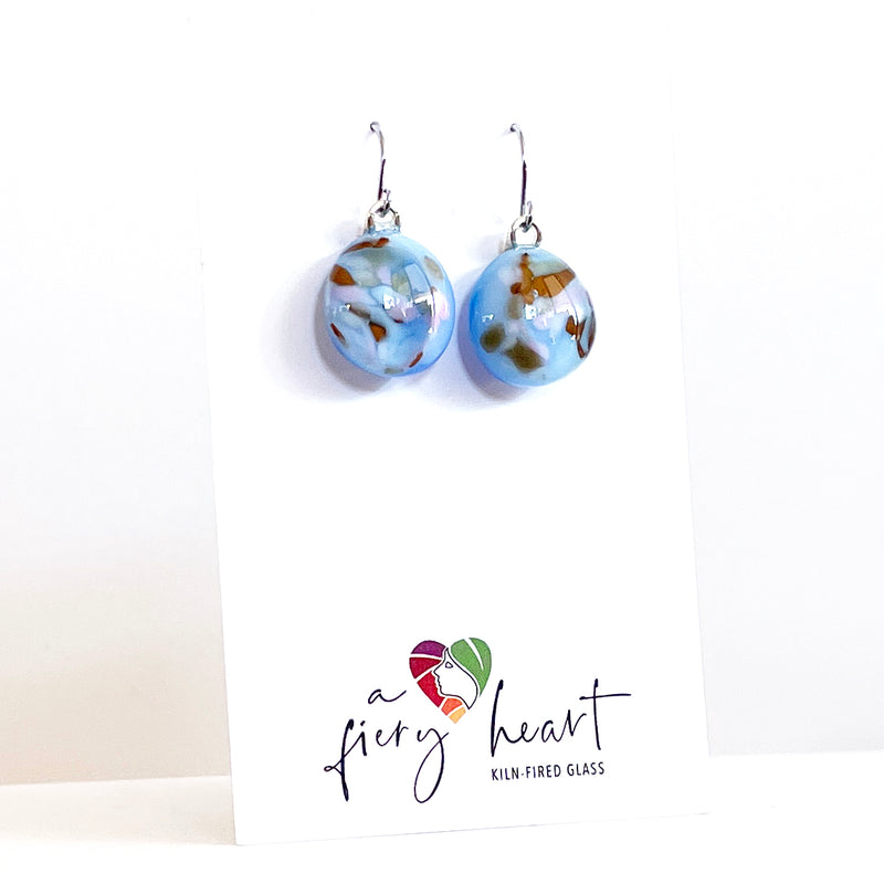 Colour Mix | Blue - drop earrings