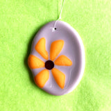 Happy Easter | Flower ornament (various colours)