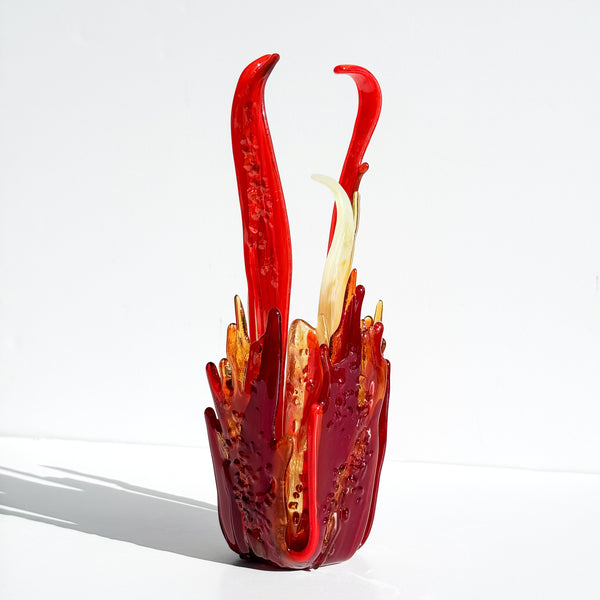 Glass Sculpture | Flame of Life