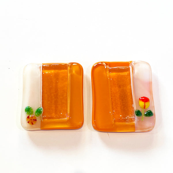 Tiny magnetic vase | Orange