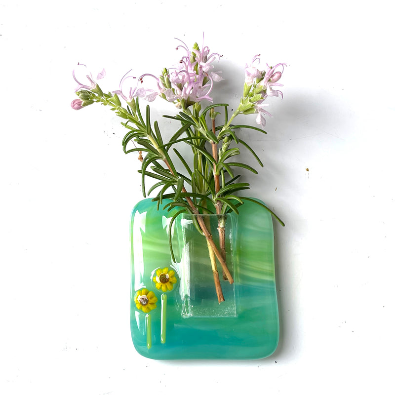 Tiny magnetic vase | Sunflower