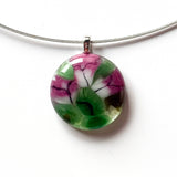 Millefiori | Flower Pendants + earrings