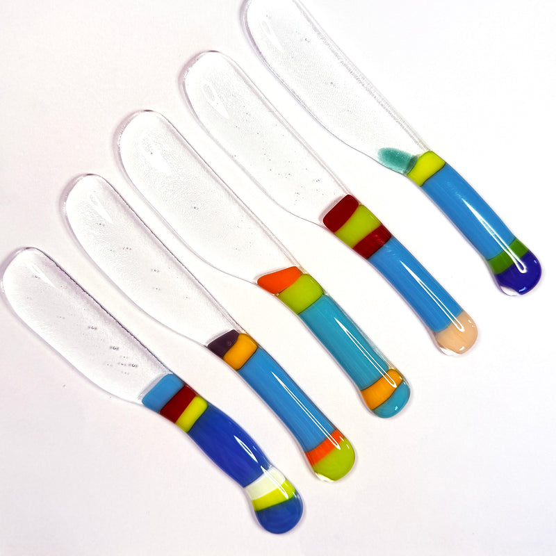 Soft cheese, paté + butter knife | Opaque bold stripes