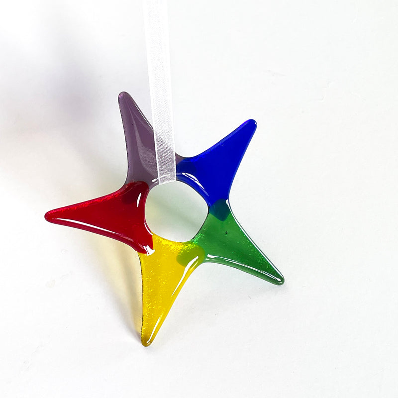 Christmas Ornament | Rainbow Star