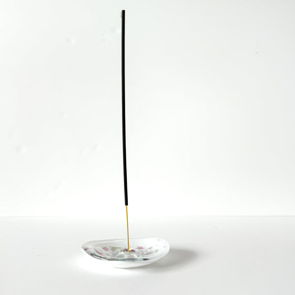 Incense holder | Pink + Gold