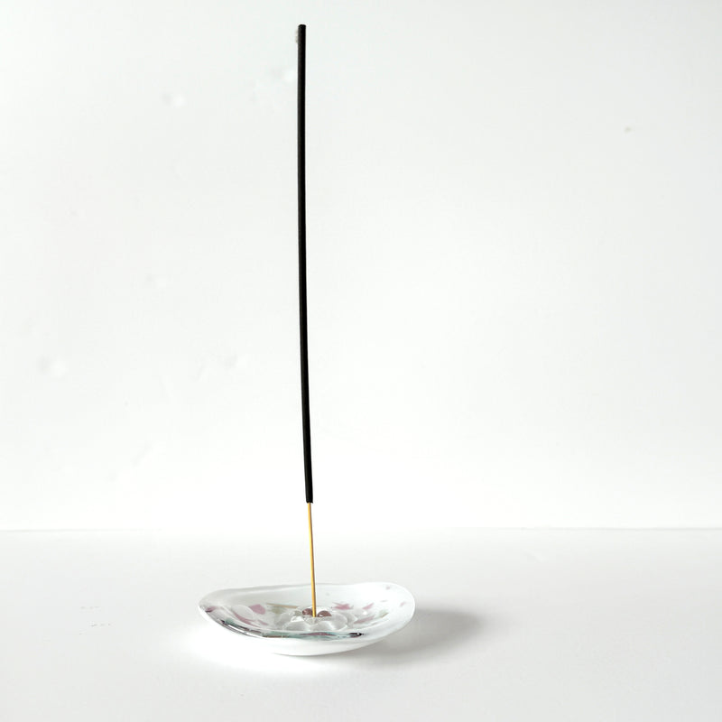 Incense holder | Pink + Gold