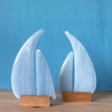 Harbour cruising | Ice blue Sailboat - Small