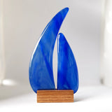 Harbour cruising | Blue Sailboat - Small