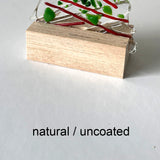 Table-top Ornament | Sprinkled Christmas Tree - green