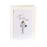 Glass Pebble Card | Thanks a bunch