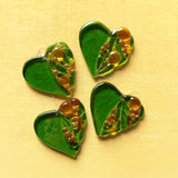 Christmas Ornament | Golden Wattle Heart