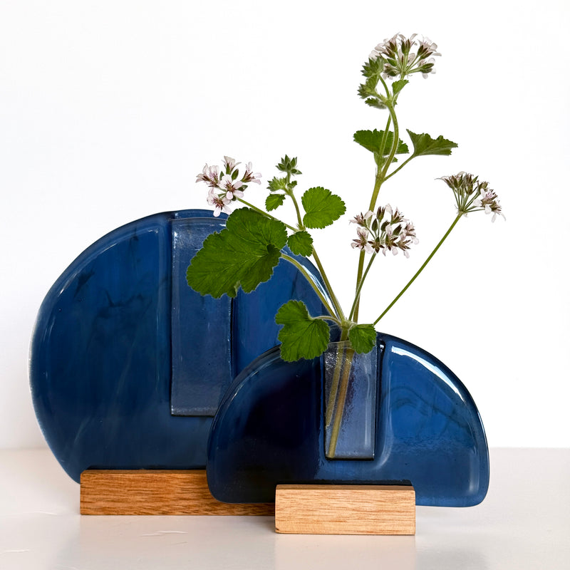 Bud vase | Dark blue