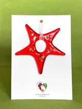 Christmas Ornament | Orange Star