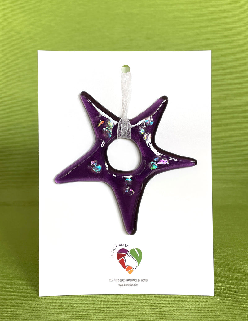 Christmas Ornament | Purple Star