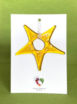 Christmas Ornament | Yellow Star