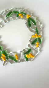 Christmas Wall / Window Decoration | Wattle Wreath