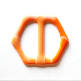 Shirt buckle + Scarf holder | Orange