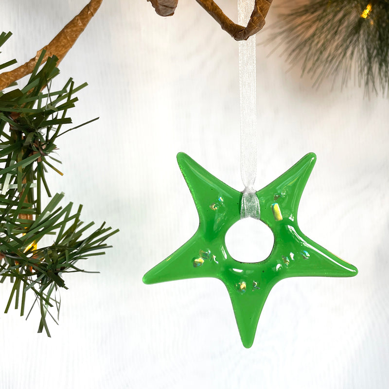 Christmas Ornament | Green Star