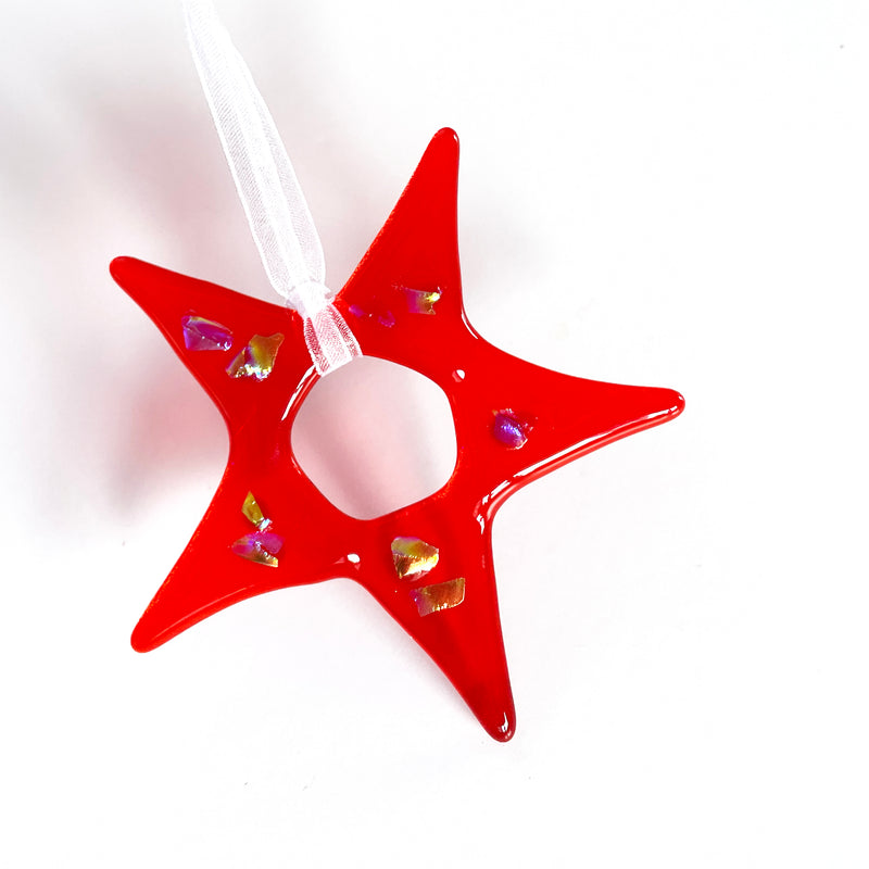 Christmas Ornament | Orange Star