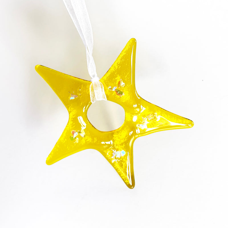 Christmas Ornament | Yellow Star