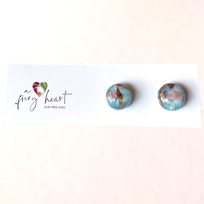 Colour Mix | Blue - Stud earrings