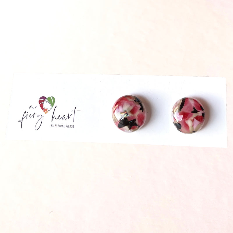 Colour Mix | Pink - Stud earrings