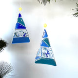 Ornament | Christmas Tree (blue, small)
