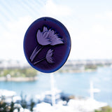 Kiln-carved Suncatcher | Flowers