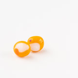 Orange Retro | Stud earrings