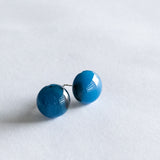 Swirls | Blue Stud earrings