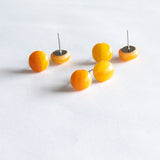 Happy Colours | Orange Stud earrings