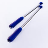 Swizzle sticks | Orange + Cobalt Blue (Set of 2)