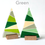 Table-top Ornament | Set of five Christmas Trees