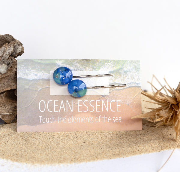 Ocean Essence | Deep Dive hair pins (Set of 2)