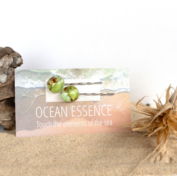 Ocean Essence | Seagrass Meadow hair pins (Set of 2)