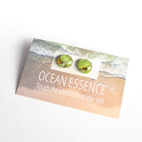 Ocean Essence | Seagrass Meadow stud earrings