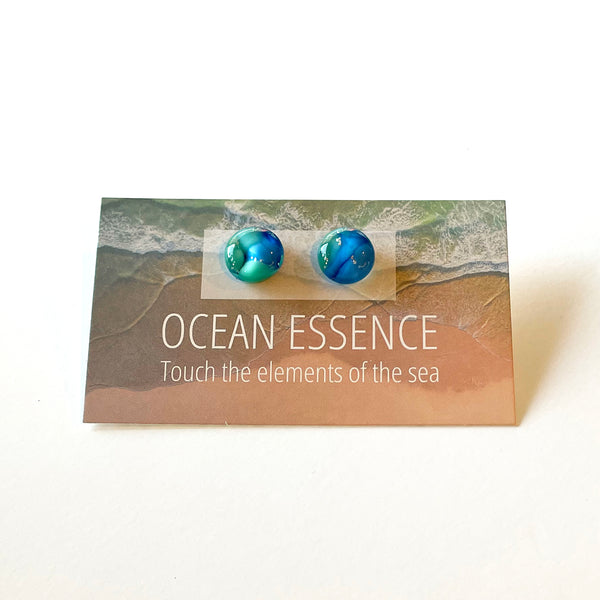 Ocean Essence | Deep Dive stud earrings