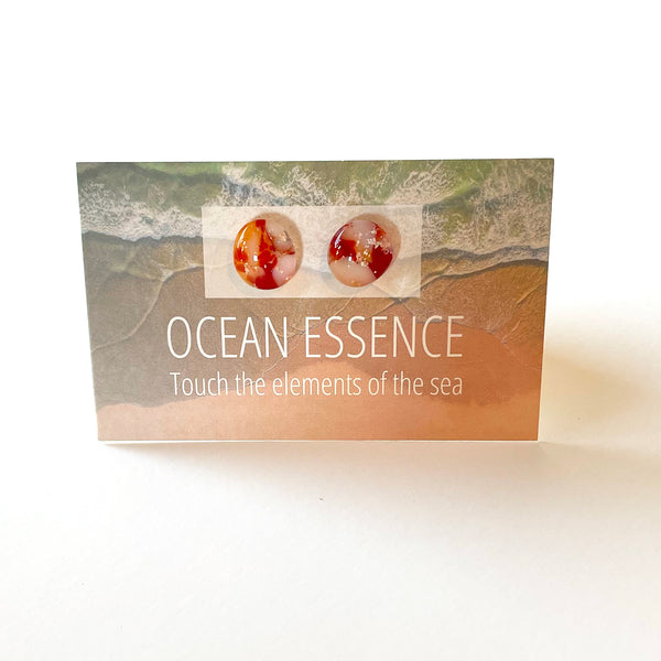 Ocean Essence | Sunrise stud earrings