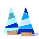 Table-top Ornament | Blue Christmas Tree